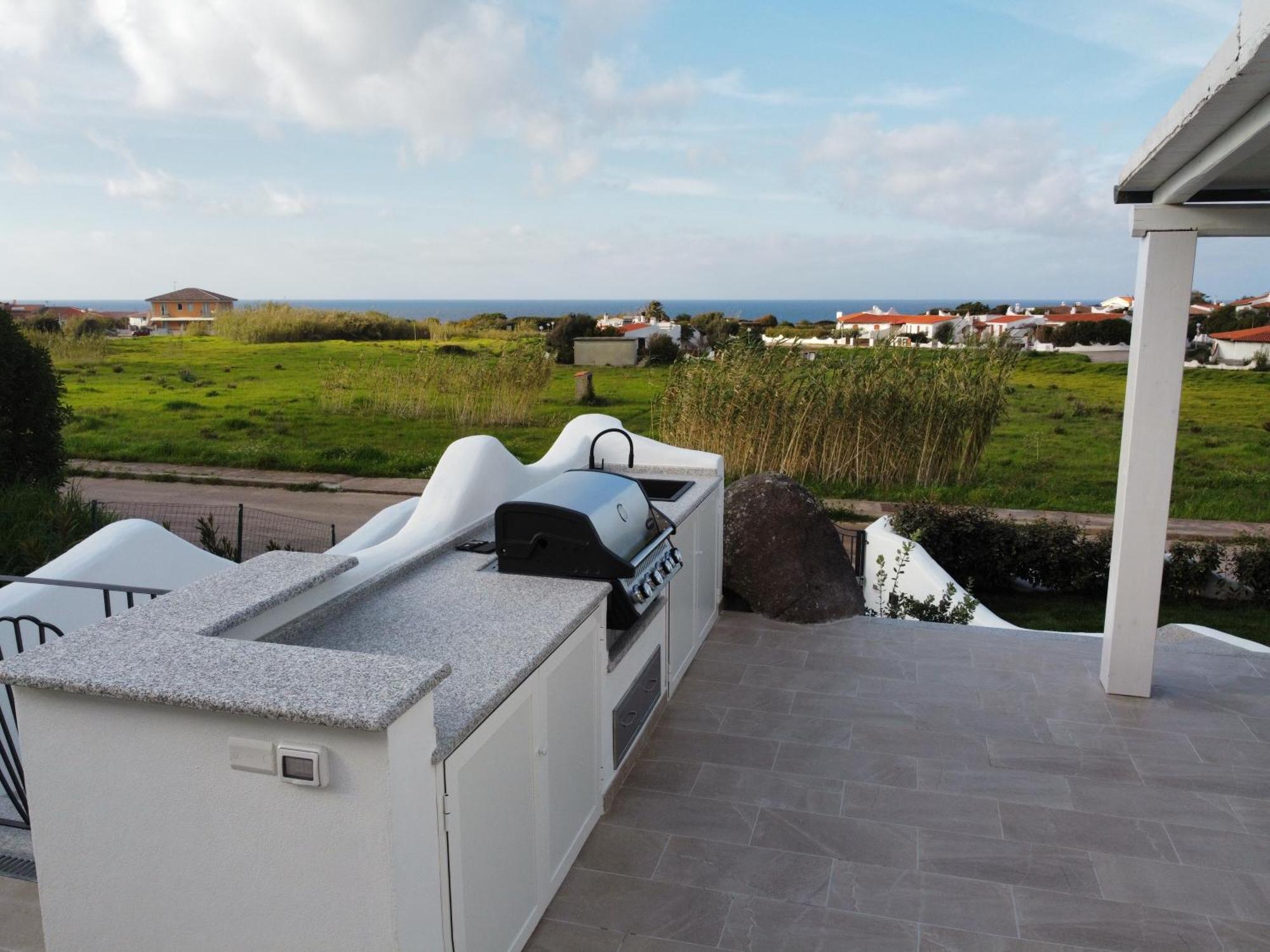 Casa Su Soli Sardu II - Sea View Valledoria Kültér fotó