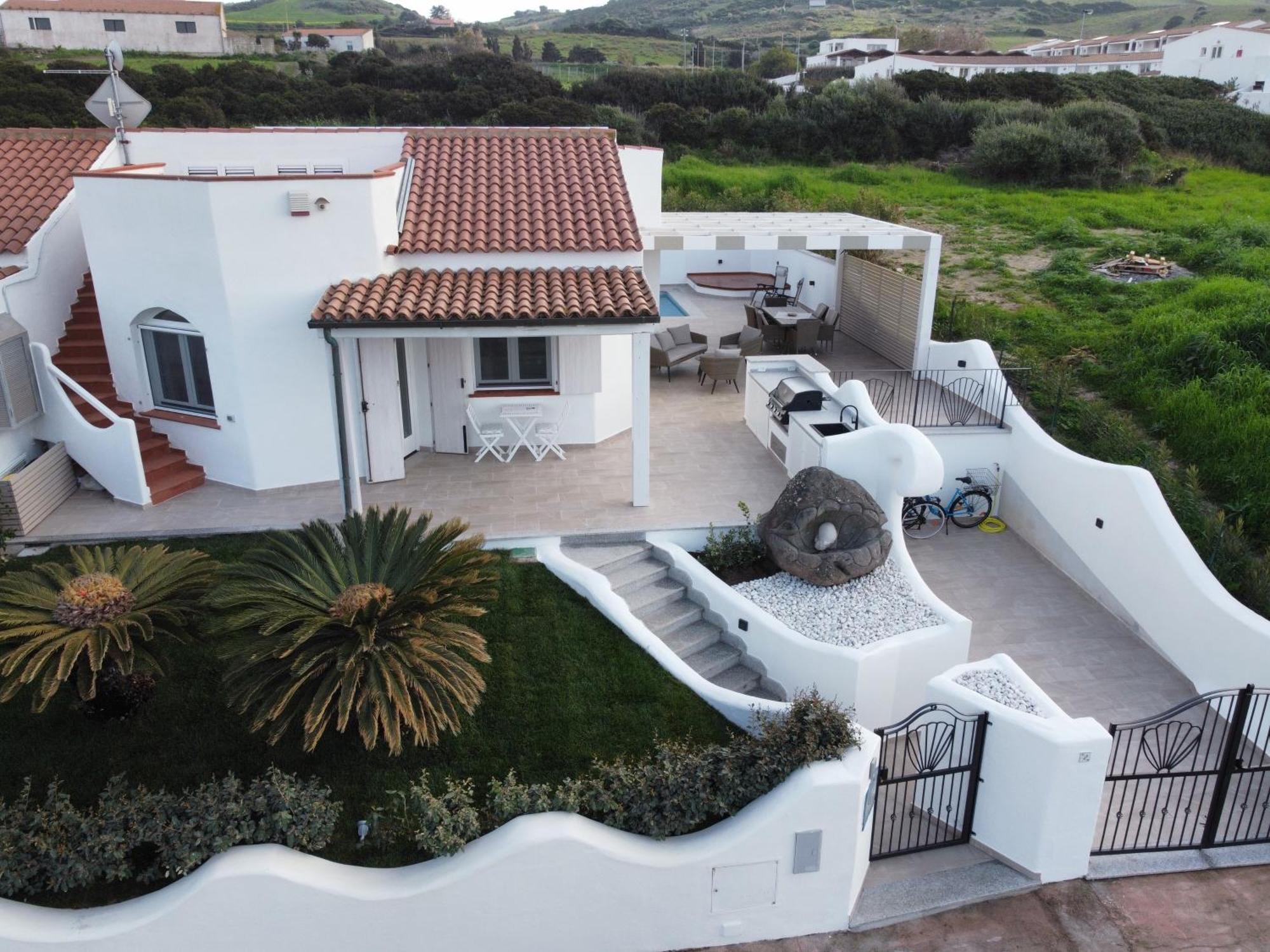 Casa Su Soli Sardu II - Sea View Valledoria Kültér fotó